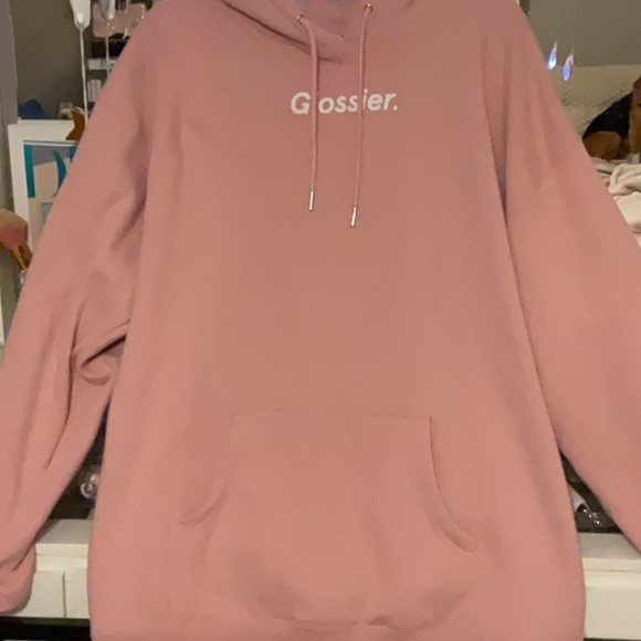Glossier Blush Pink Hoodie - Picture 2 of 4